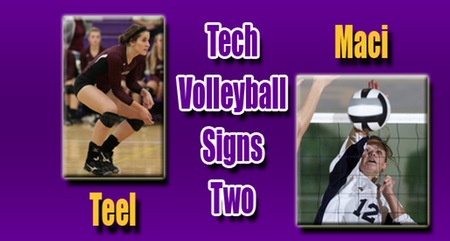 Tech volleyball inks two more to 2011 roster