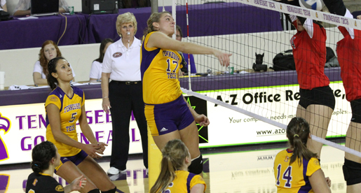 Golden Eagle volleyball team downed by Southeast Missouri in season finale