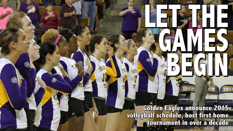 2015 Volleyball schedule headlined by first home tournament in over a decade