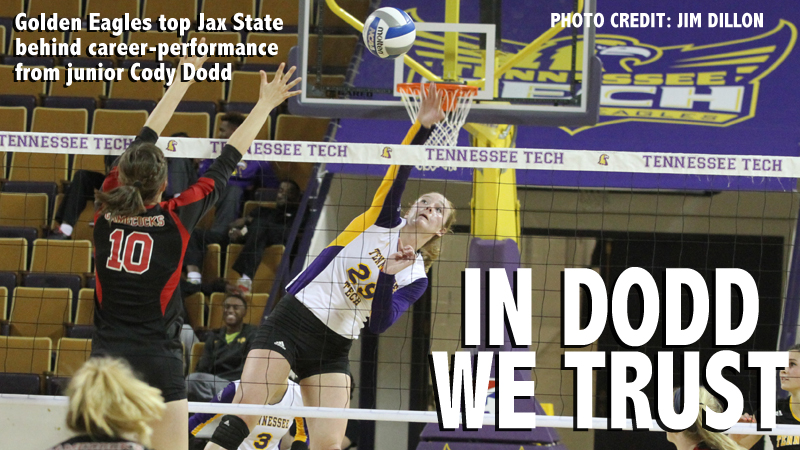 Tech clinches playoff spot with four-set win over JSU