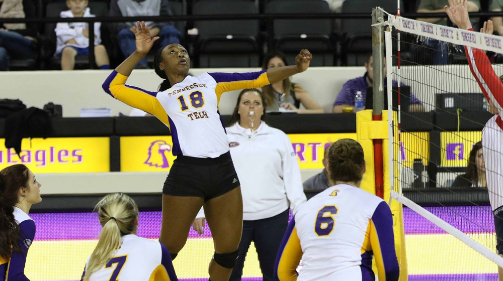 Tennessee Tech volleyball predicted to finish seventh; Williams named to preseason All-OVC team