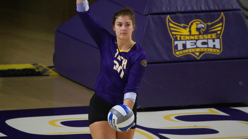 Tech volleyball visits Tennessee State, Belmont on final regular-season road trip