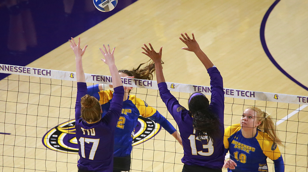 Tech volleyball trumped by second-place Morehead State, 3-1