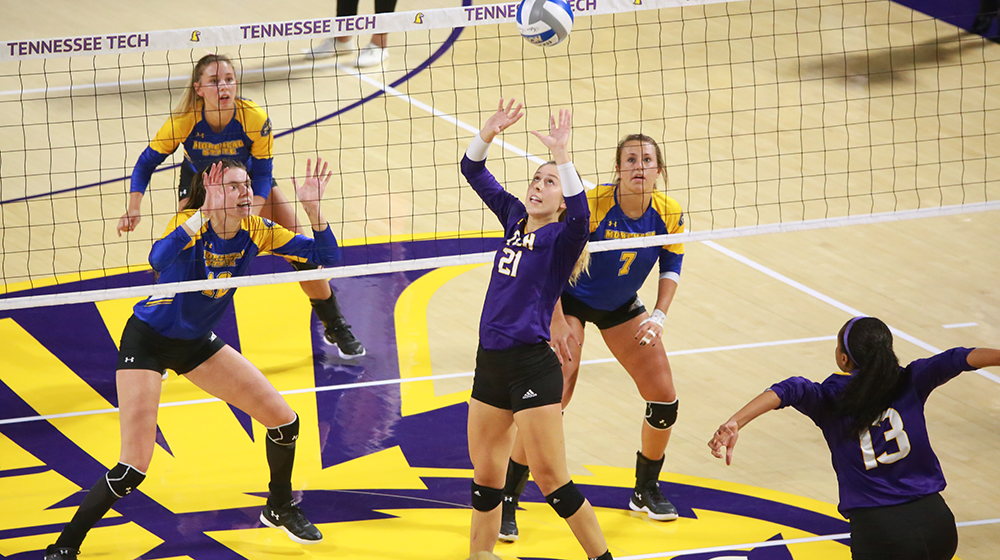 Tech volleyball drops another five-set slugfest to Eastern Kentucky
