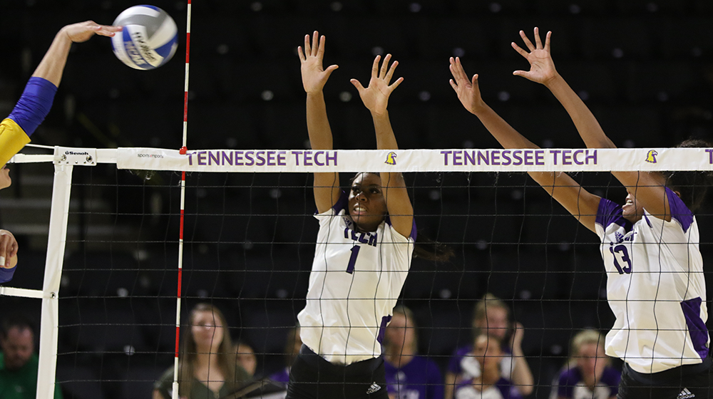 Tech battles to four set loss at Morehead State