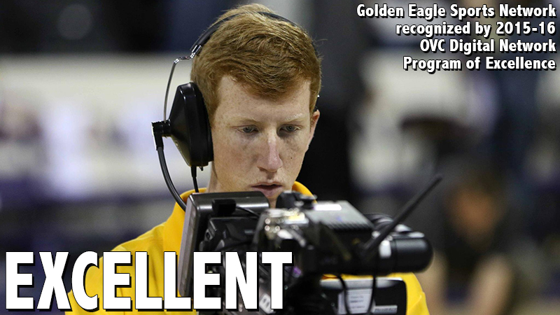 Golden Eagle Sports Network recognized by 2015-16 OVC Digital Network Program of Excellence