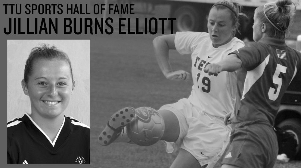 Jillian Burns Elliott to be enshrined in TTU Sports Hall of Fame in Class of 2016