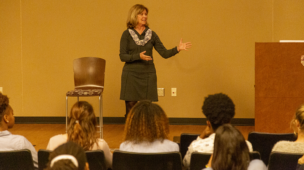 WCTE’s Becky Magura empowers female student-athletes at Dr. M. Dianne Murphy Leaders for Life event