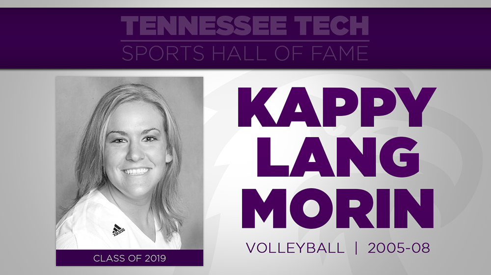 Volleyball standout Kappy Lang Morin to be inducted into Tech Sports Hall of Fame Friday