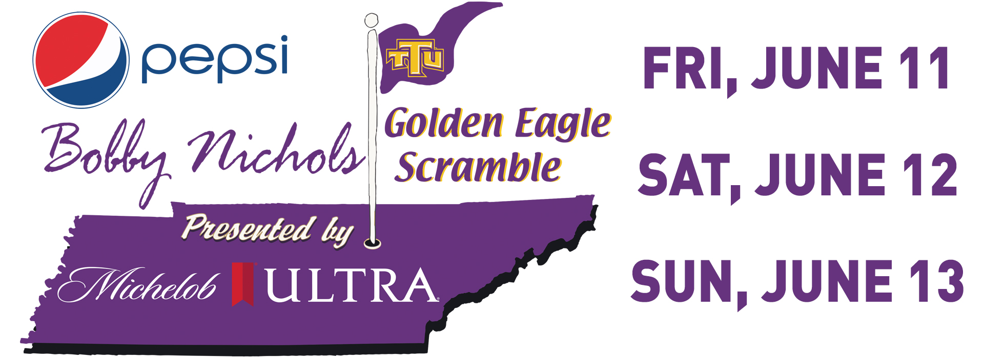 Save the date – Pepsi Golden Eagle Scramble presented by Michelob Ultra set for June 11-13