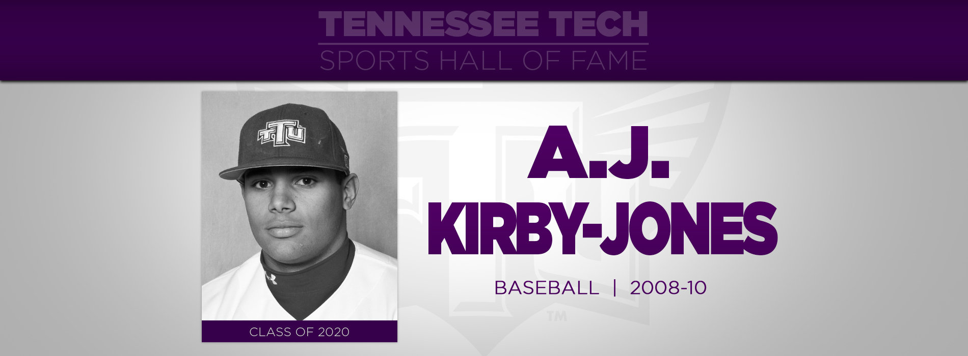 Slugger Kirby-Jones to be inducted into TTU Sports Hall of Fame Friday, Nov. 12