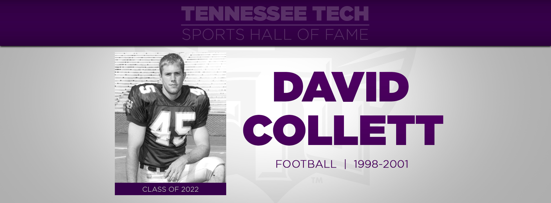 Collett to be inducted into TTU Sports Hall of Fame Friday, Nov. 4