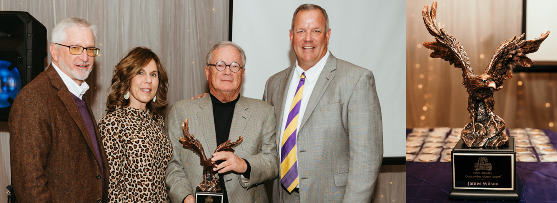 James Wilson recognized as 2023 Athletics Outstanding Alumni Award winner