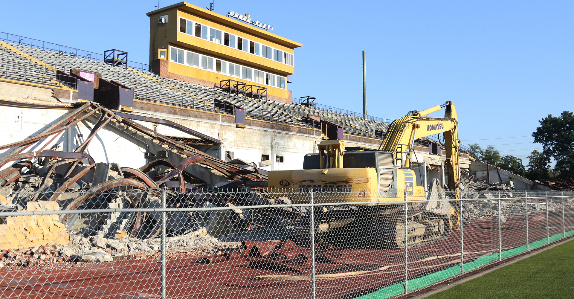 Peachtree Ave behind Tucker Stadium to close starting Sept. 14, 2024