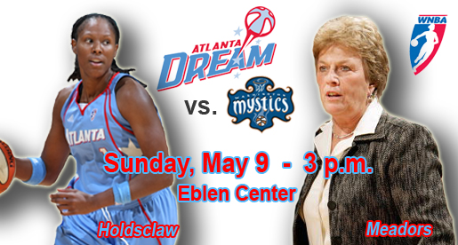 Atlanta, Washington to play WNBA exhibition game in Eblen Center May 9