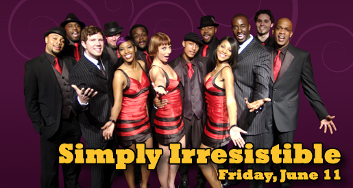 Friday night Scramble concert to feature high-energy "Simply Irresistible"