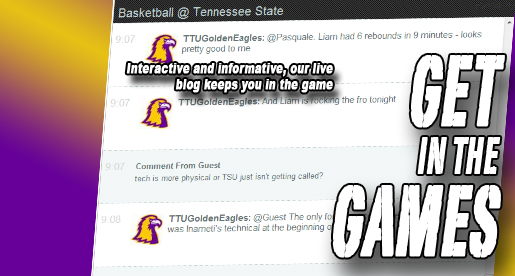 Athletics offers a fun, interactive way to follow Tech at the OVC Tournament