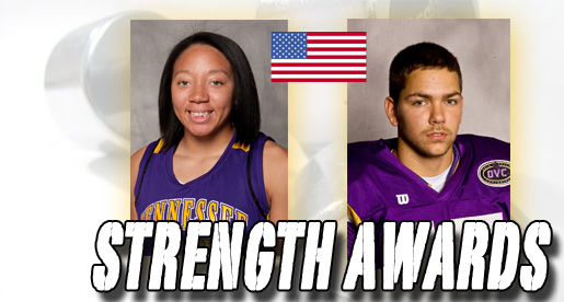 Hayes, Dillehay recognized for strength and conditioning