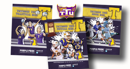Golden Eagle football, volleyball and soccer digital guides available online and for download