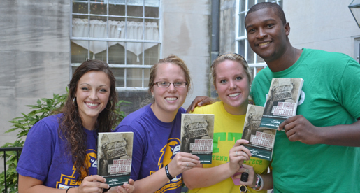 Four student-athletes contributors to book of writings