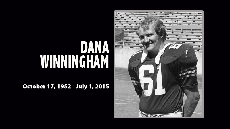 Hall of Fame linebacker Dana Winningham passes away