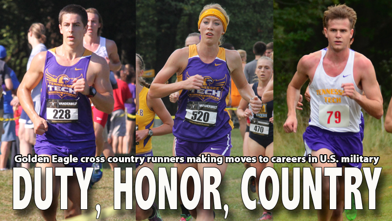 Military careers part of life for three Golden Eagle distance runners