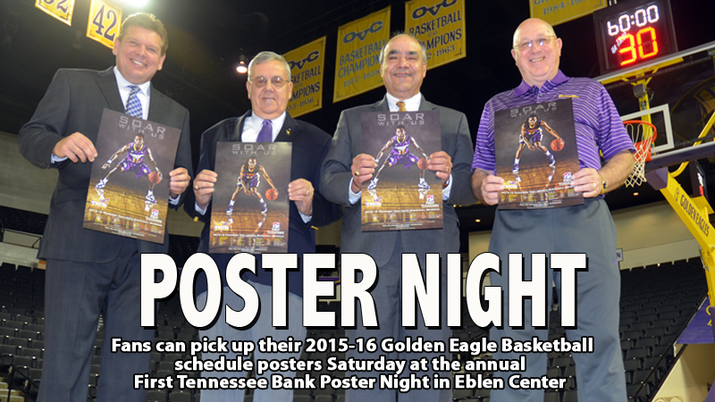 First Tennessee hosts Basketball Poster Night Saturday in Eblen Center