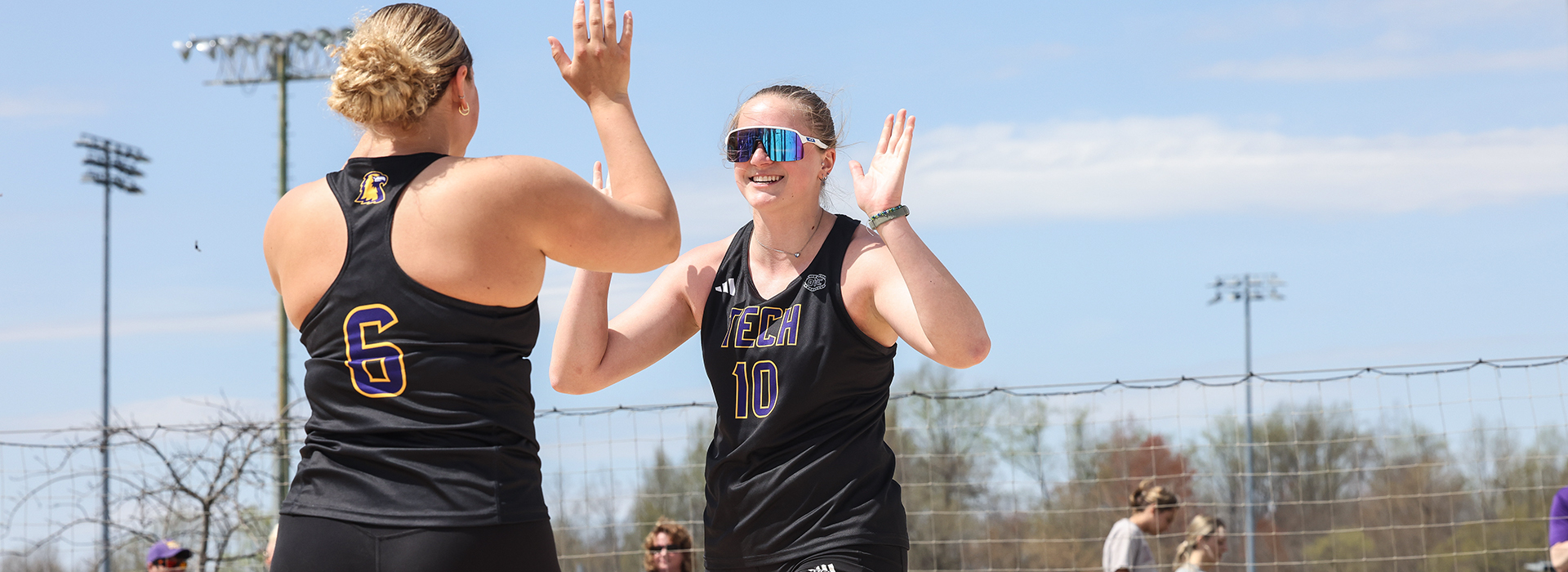 Golden Eagles embark to Morehead for 2024 OVC Beach Volleyball Tournament
