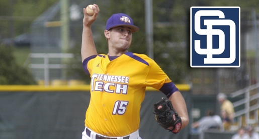 Shepherd drafted by the San Diego Padres