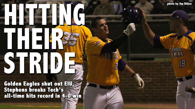 Golden Eagles shut out Eastern Illinois, Stephens breaks hits record
