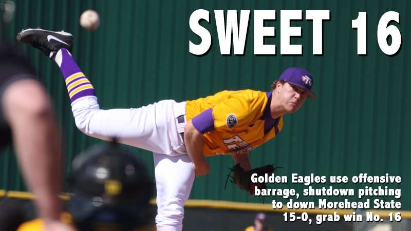 Golden Eagles dominate in 15-0 shutout at Morehead State
