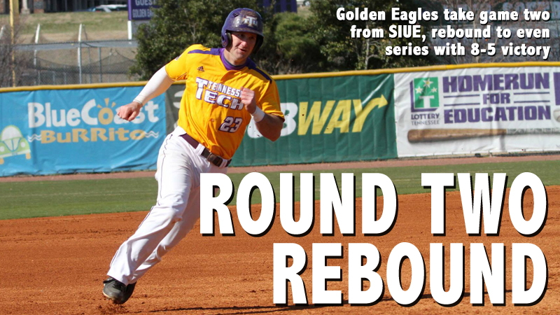 Golden Eagles even SIUE series with 8-5 victory Saturday