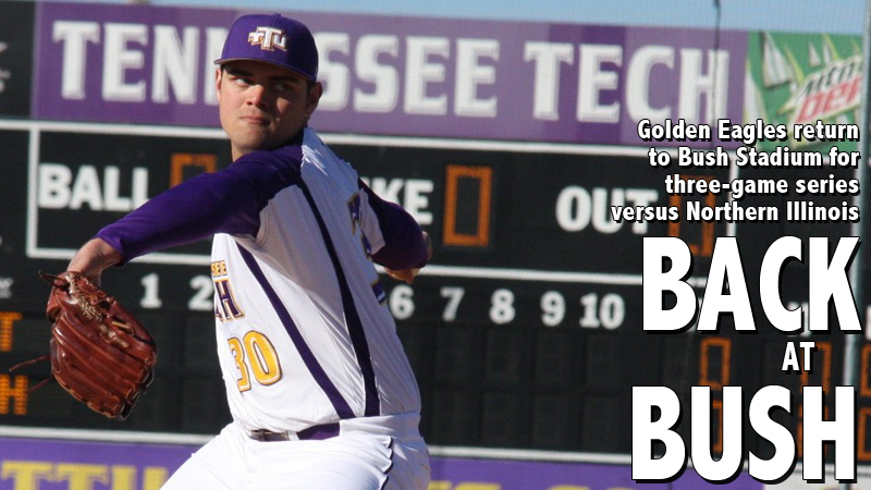 Golden Eagles back at Bush Stadium for three-game series against Northern Illinois