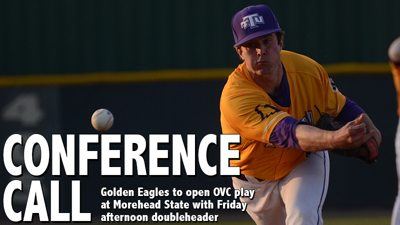 Golden Eagles open Ohio Valley Conference play with trip to Morehead State, doubleheader Friday