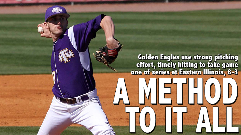 Golden Eagles use strong pitching, timely hitting to down Panthers, 8-3