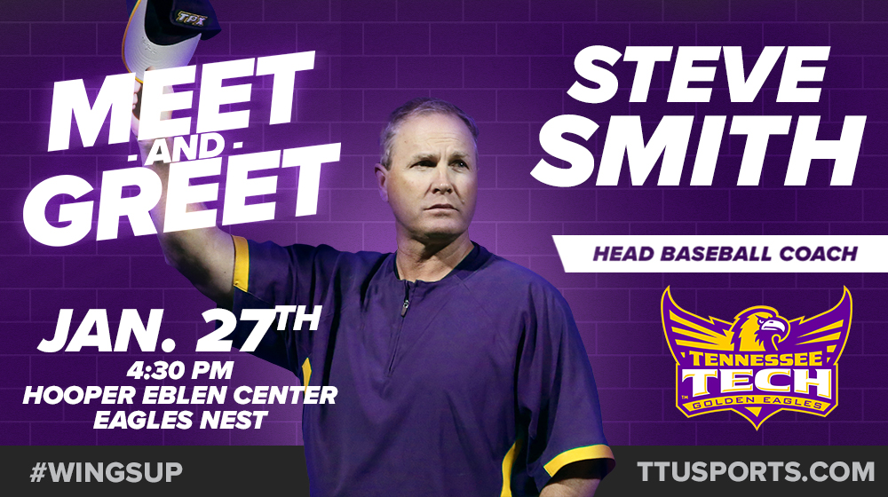 Tech to host meet-and-greet for head baseball coach Steve Smith Monday