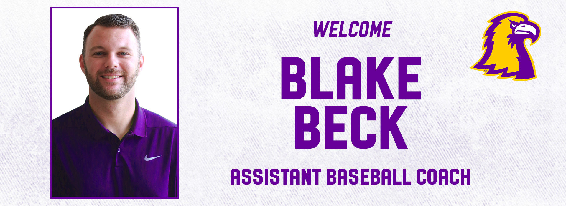 Blake Beck joins Golden Eagle baseball staff as assistant coach