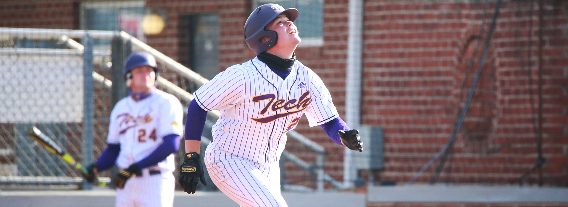 Tech bats salvage doubleheader split at UT Martin, total 20 hits in game two