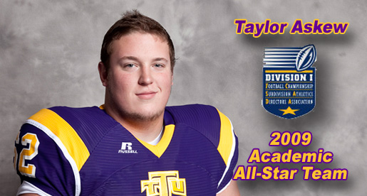 Askew named to FCS Academic All-Star team