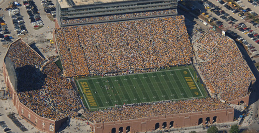 Golden Eagle football schedule to feature game at Iowa in 2011