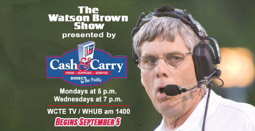 Tonight: First Watson Brown Show airs at 5 p.m.; Call, email or tweet questions