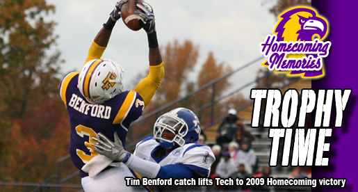 Homecoming Memories: Tech clinches Sgt. York Trophy in ’09 win over Tigers