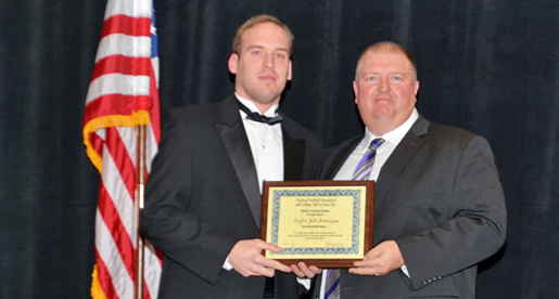 Taylor Hennigan recognized with National Football Foundation honor