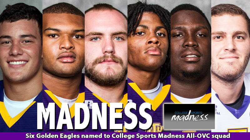 Six Golden Eagles on College Sports Madness all-OVC squad