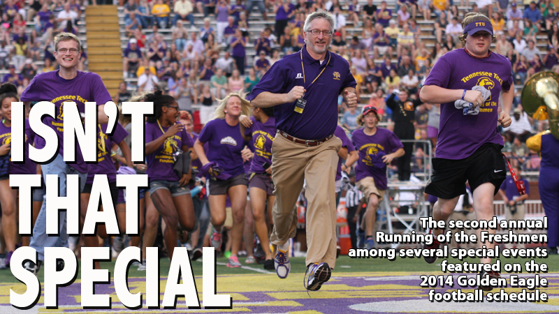 Special events announced for Golden Eagle home football games in 2014