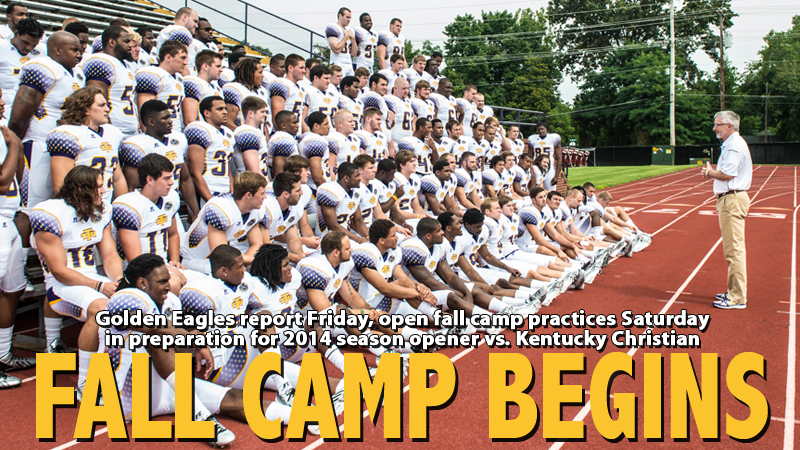 Golden Eagles open fall camp this weekend; Photo Day Saturday morning