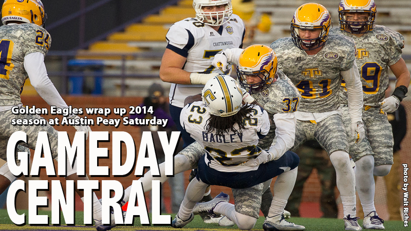 GAMEDAY CENTRAL: Golden Eagles close out 2014 vs. rival Governors