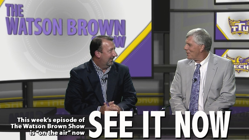 NOW SHOWING: Catch this week's episode of The Watson Brown Show