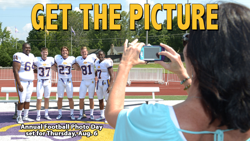 Annual Football Photo Day set for Thursday, Aug. 6 in Tucker Stadium