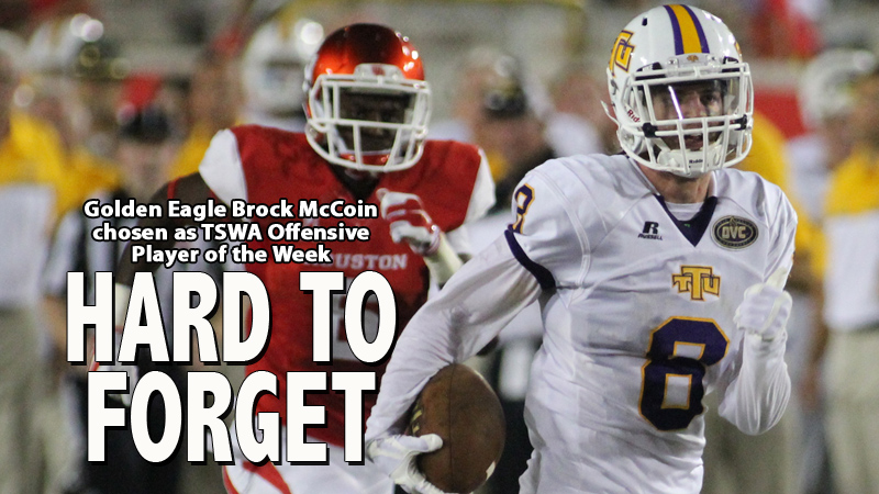 McCoin selected Player of the Week by Tennessee Sportswriters Association
